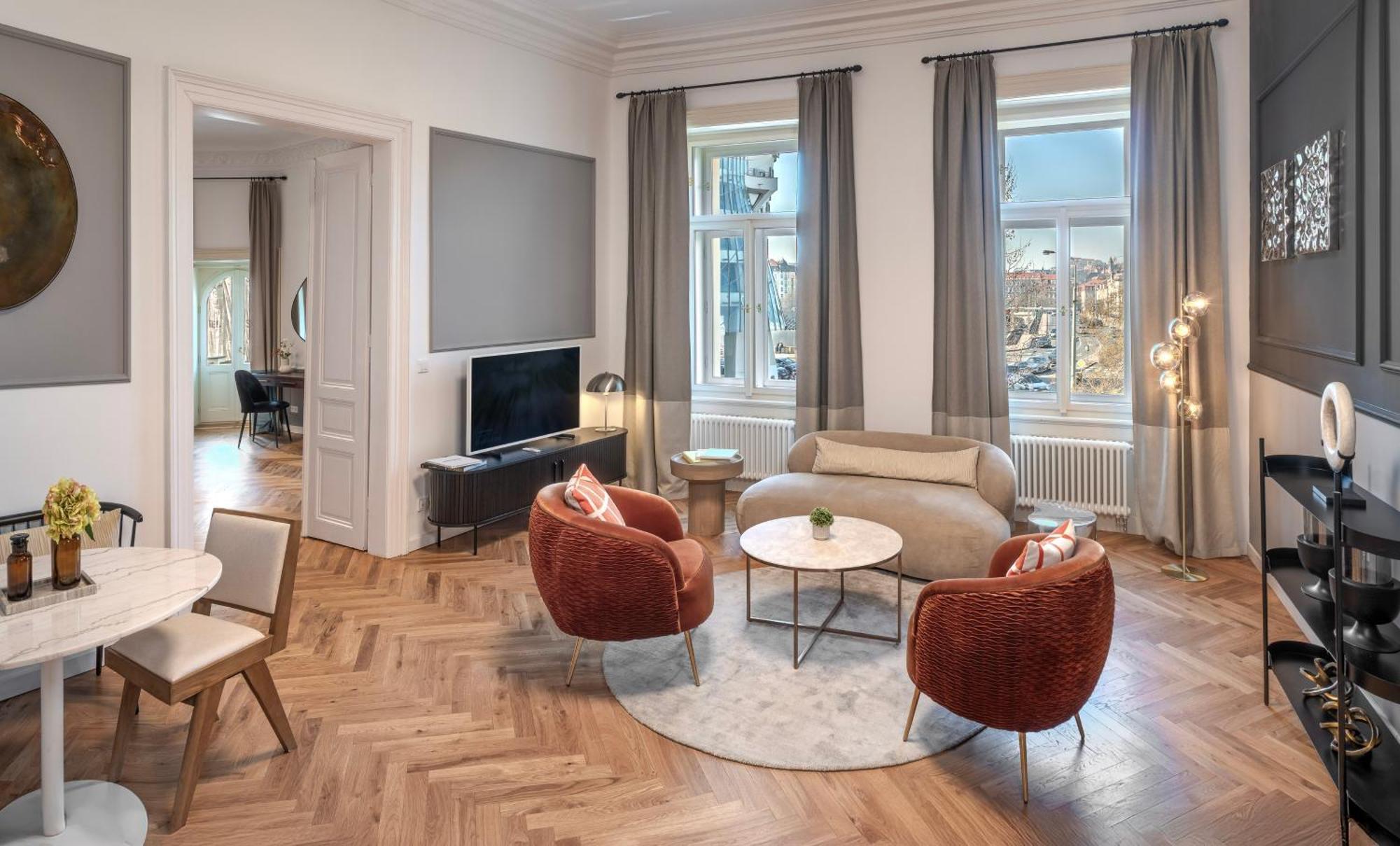 River Dance Suites By Adrez Prag Exteriör bild