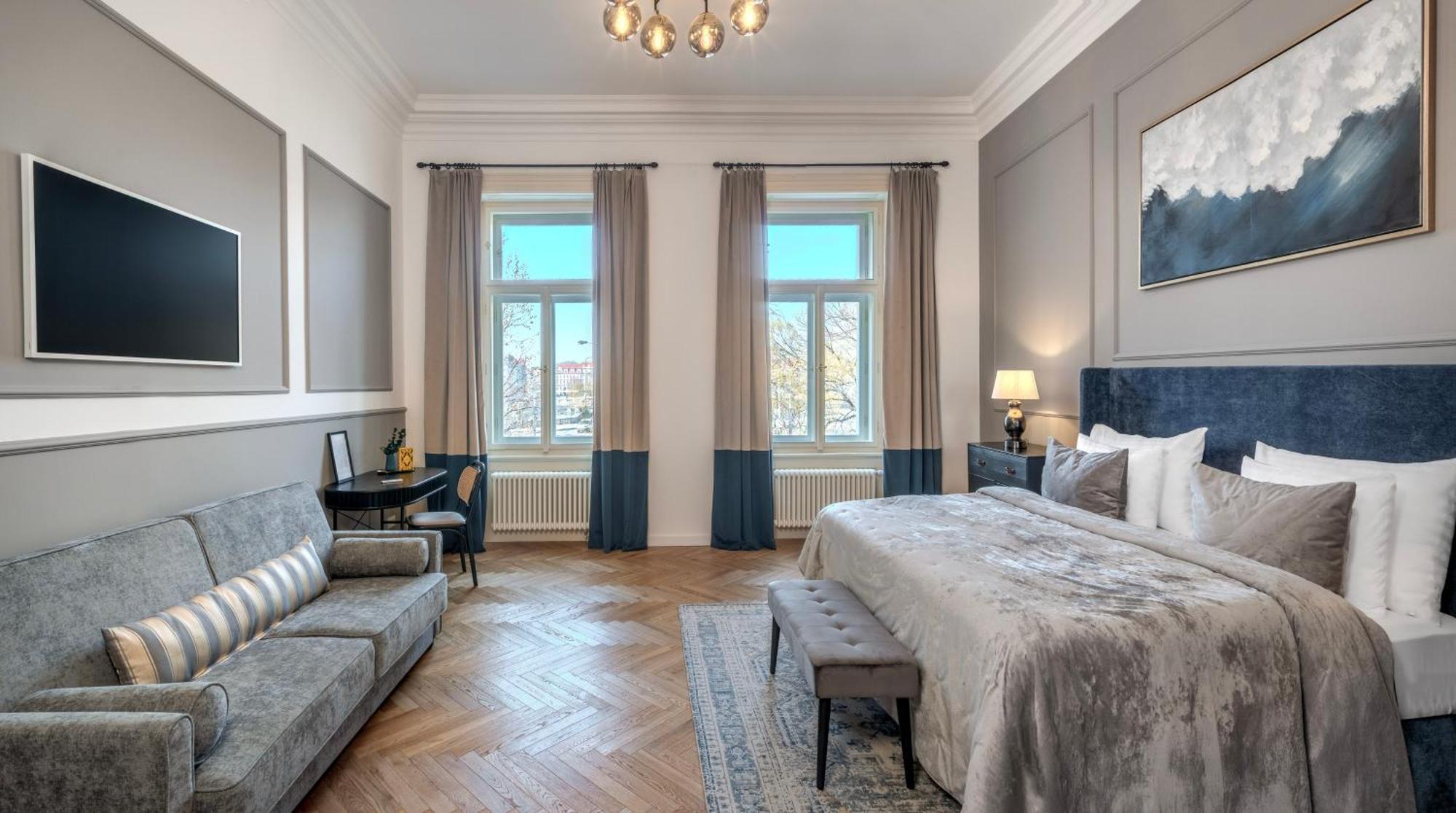 River Dance Suites By Adrez Prag Exteriör bild